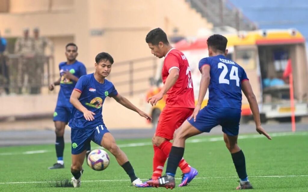 आसामला नमवून मणिपूर उपांत्य फेरीत Manipur beat Assam in the semi-finals