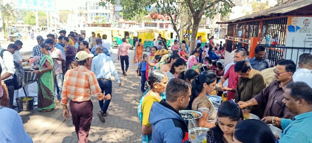 गोवावेस येथील मंदिरात उद्घाटन-प्राणप्रतिष्ठापना Inauguration-Pranasthana at the temple at Goawes