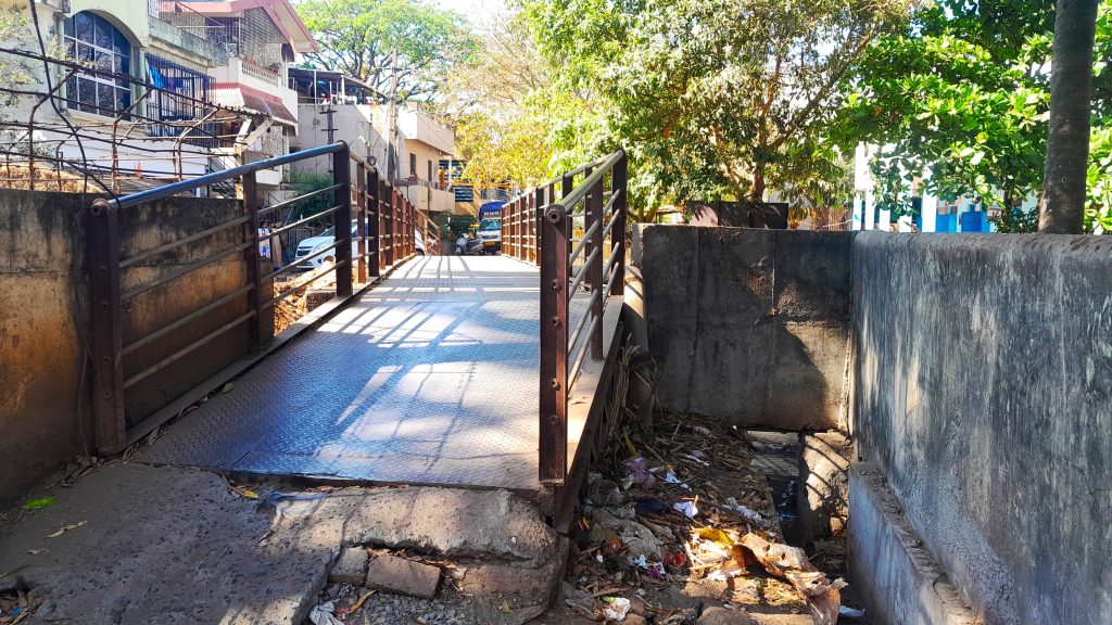 Repair 'that' iron bridge at Shastrinagar