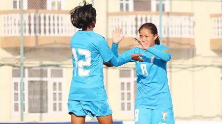 भारताचे नेपाळवर 10 गोल India scored 10 goals against Nepal