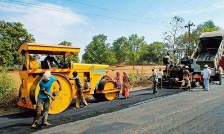 Kale-Phulewadi road works