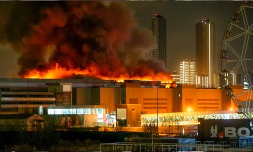 रशियातील दहशतवादी हल्ल्यात 110 हून अधिक ठार! देशभरातून निषेध Russia terrorist attack