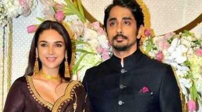 Aditi and Siddharth are married