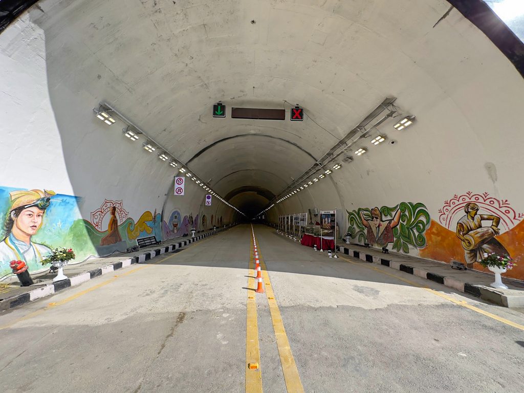 China hit due to 'Sela' tunnel