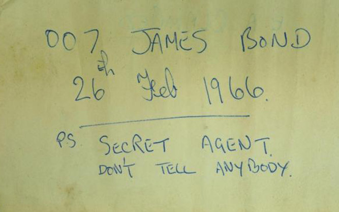 A 58-year-old bottled letter was found in the fort