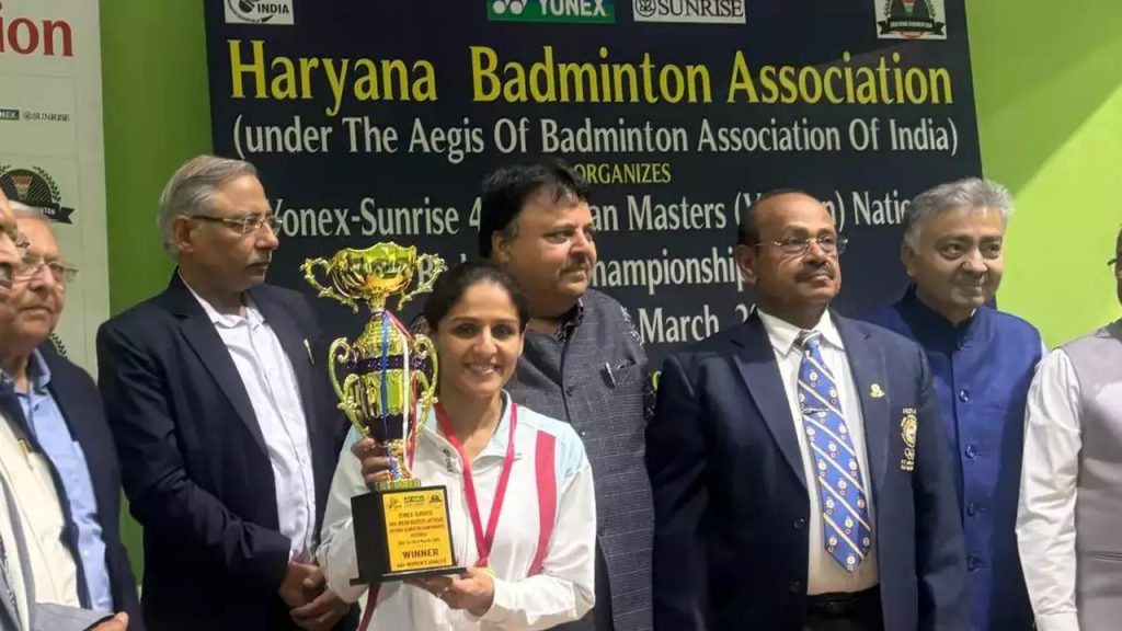 हिमानी पुनियाचे सलग दुसरे विजेतेपद Himani Punia's second title in a row