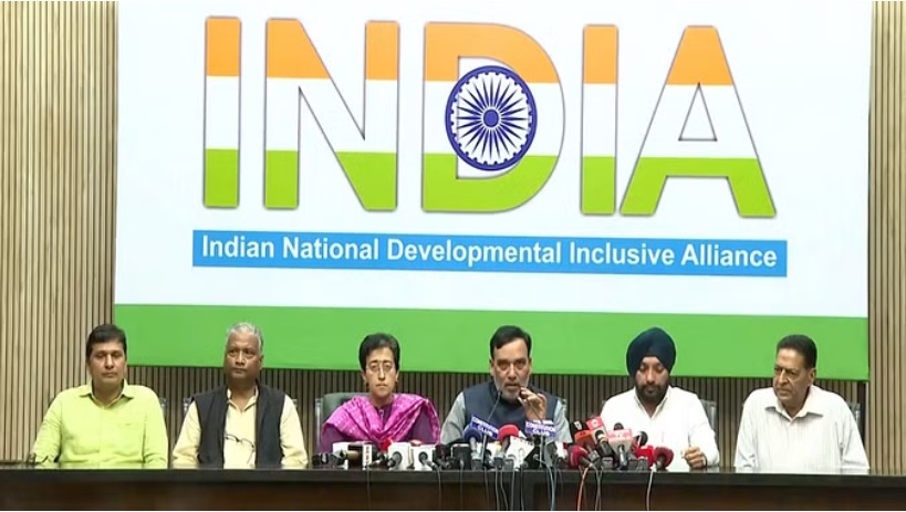 केजरीवालांच्या अटकेविरोधात ‘इंडिया’ची एकजूट Unity of 'India' against Kejriwal's arrest