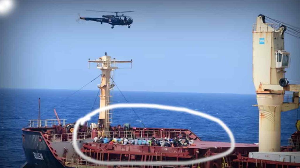 Gallantry of the Indian Navy