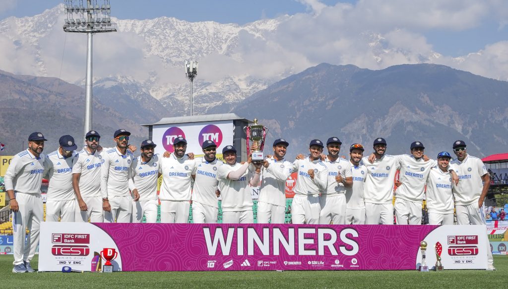 Team India's winning four