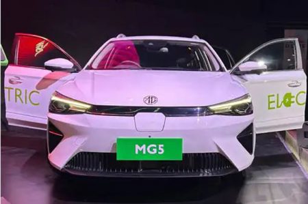 MG unveils three new EV cars