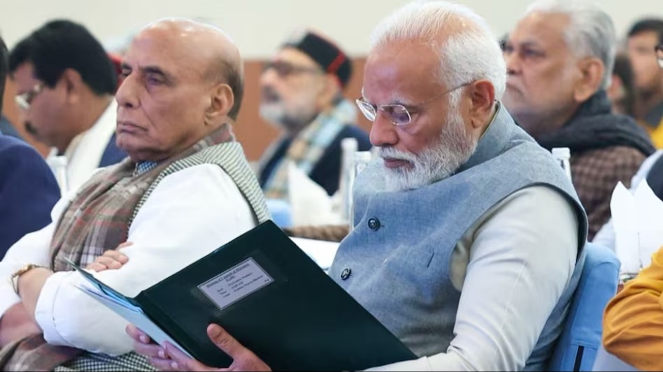 राज्यसभा खासदारांनीही ‘लोकसभा’ लढवावी! मंत्रिमंडळ बैठकीत पंतप्रधान मोदींचा संदेश Rajya Sabha MPs should also contest 'Lok Sabha'!