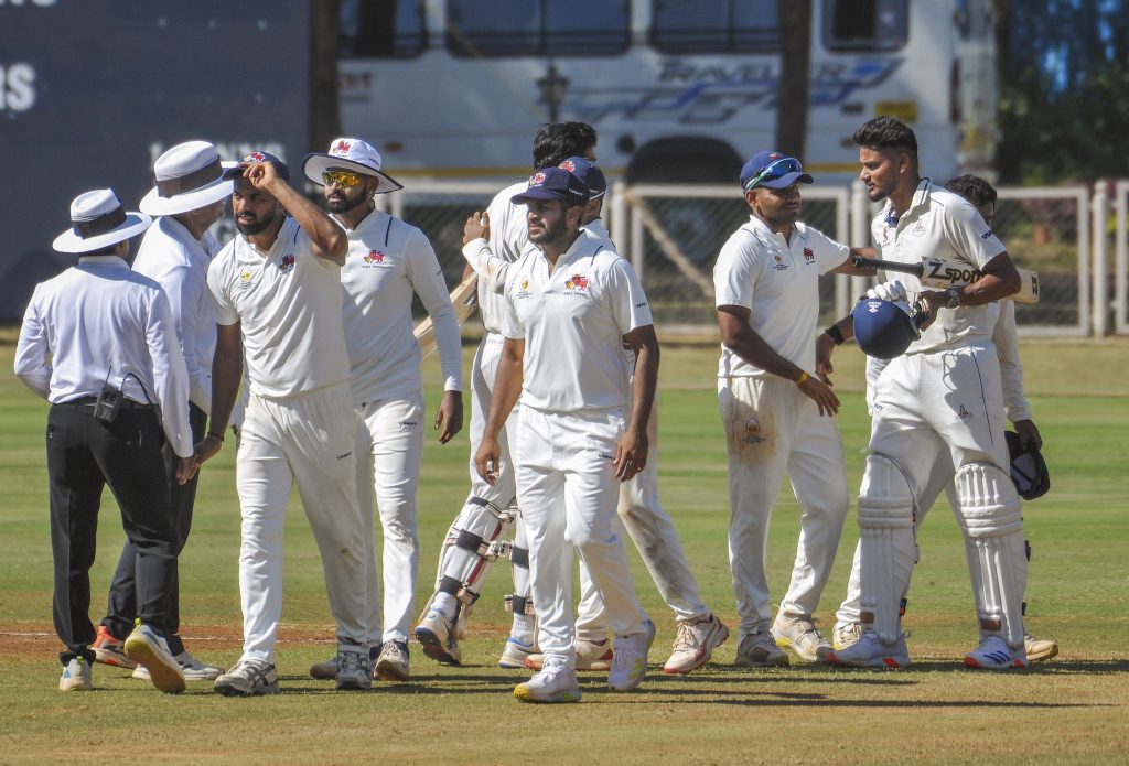 Mumbai defeated Tamil Nadu in the final
