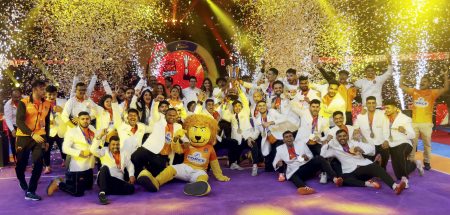 In the tenth season of Pro Kabaddi, Puneri Paltan won