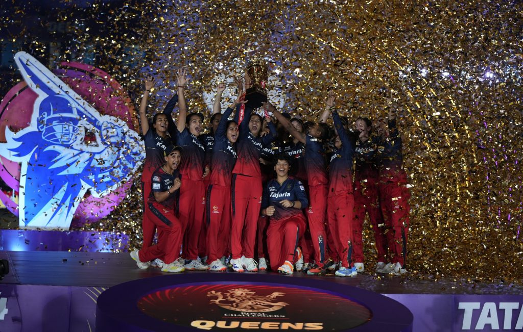 RCB women's team wins for the first time