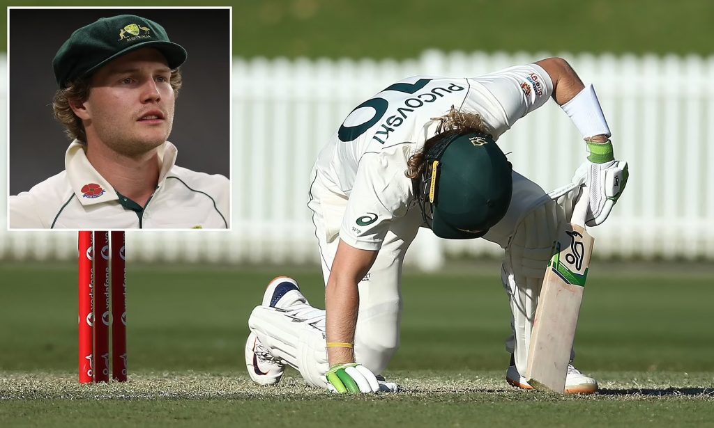 Australian cricketer Pukowski injured