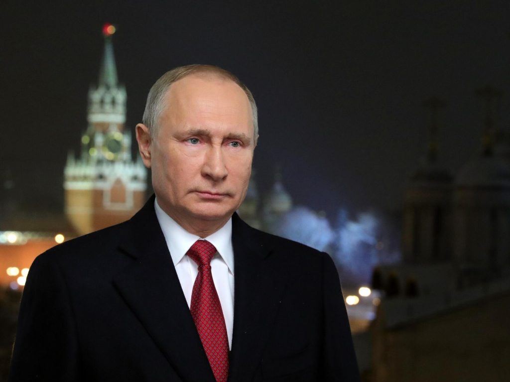 Putin's reign in Russia