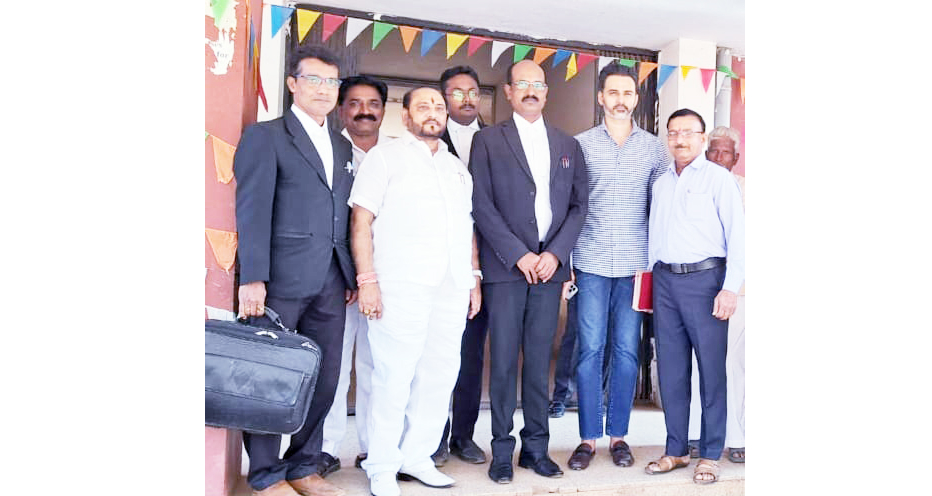 रामदास कदम खानापूर न्यायालयात हजर Ramdas Kadam appeared in Khanapur court