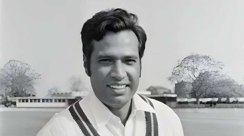 Former Pakistani cricketer Saeed Ahmed Kalvash