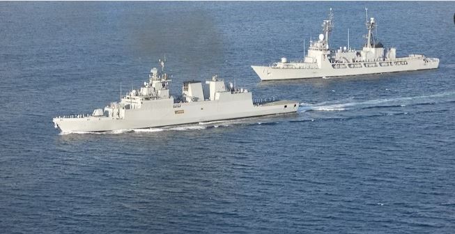 Rescue of ship by Indian Navy