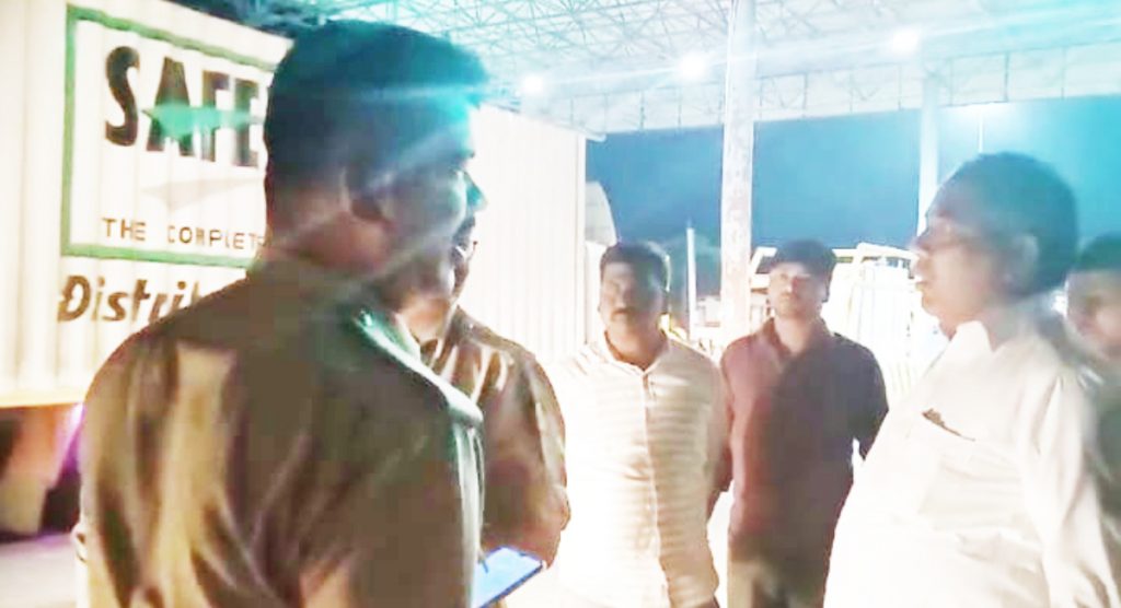 In the accident, two were killed and the fleeing canter was caught