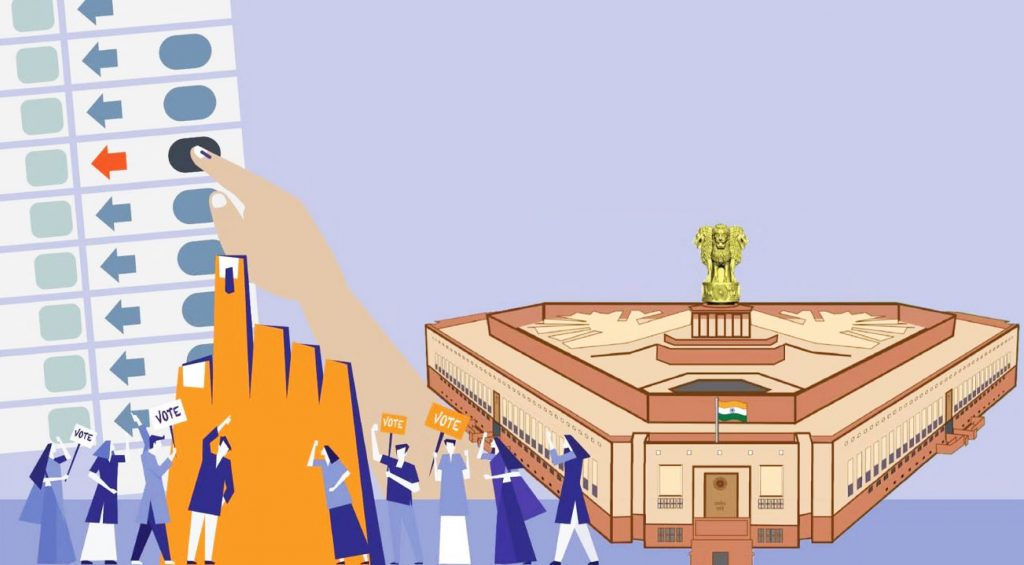 The starting point of the election...