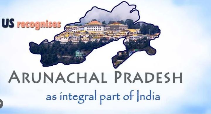 Arunachal Pradesh is a part of India