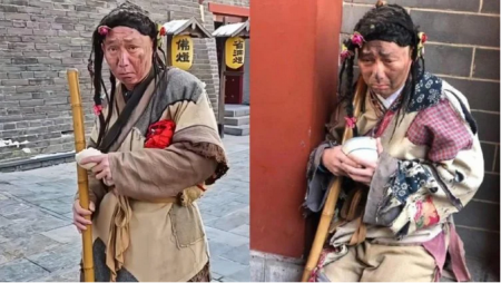 12 वर्षांपासून रस्त्यांवर करतोय गरीबीचा अभिनय Acting poor on the streets for 12 years