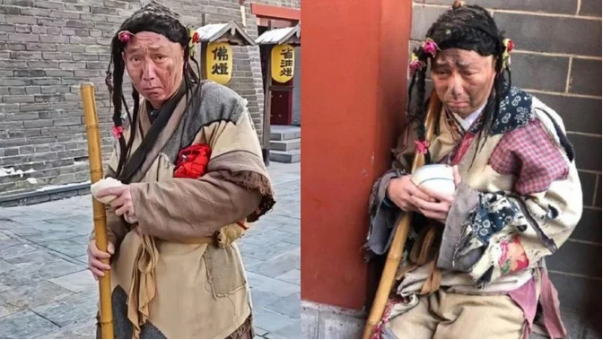 Acting poor on the streets for 12 years