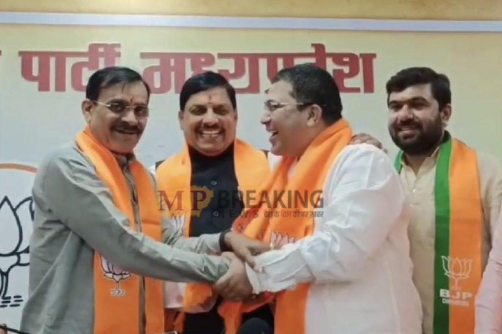 Congress suffered a setback in Madhya Pradesh