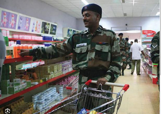 50 percent GST discount in CAPF canteen