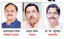 Annasaheb Jolle again from Chikodi