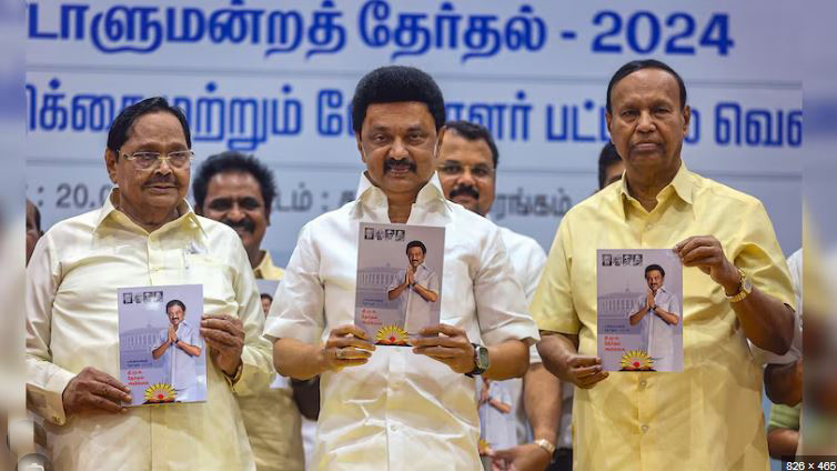 Declaration of promise with DMK candidates
