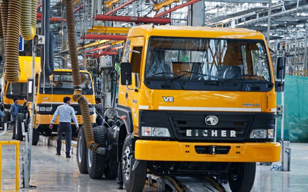 996 crore profit for Eicher Motors