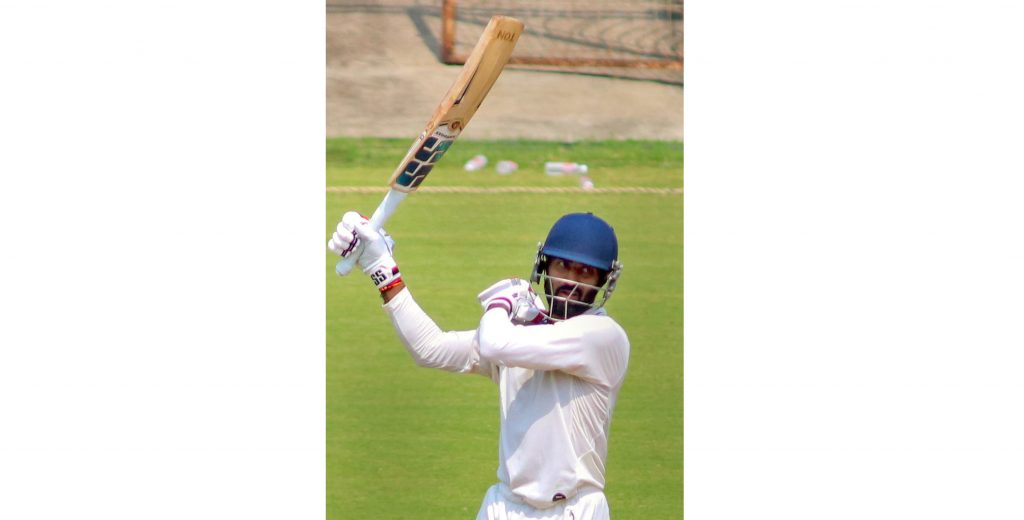 Mantri's century saved Madhya Pradesh