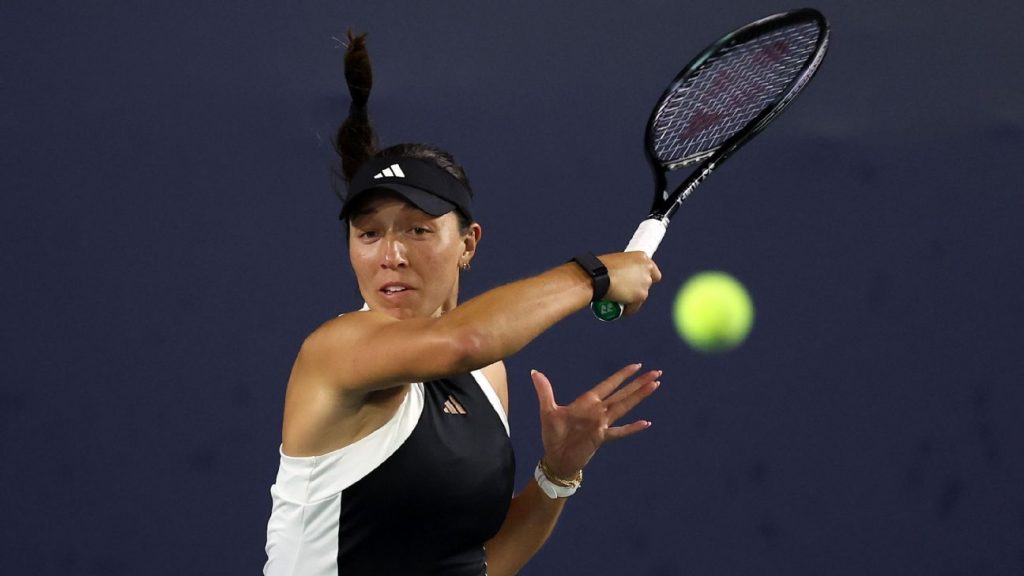 Jessica Pegula in the semifinals