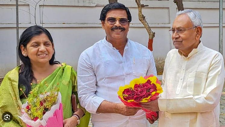 Lovely Anand's entry into JDU