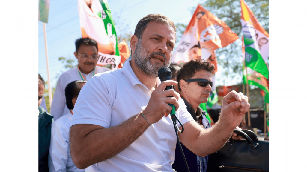 जय श्रीराम म्हणा अन् उपाशी मरा! राहुल गांधींकडून नरेंद्र मोदी लक्ष्य Say Jai Shriram and starve to death