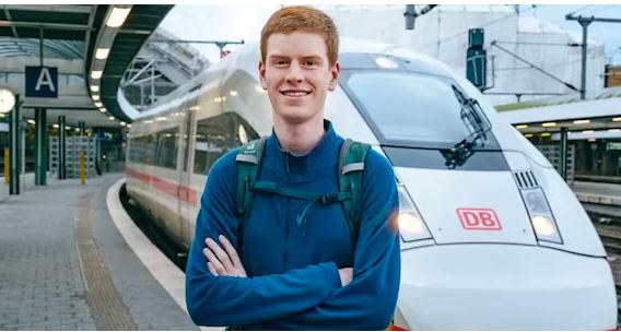 A boy who lives in a train