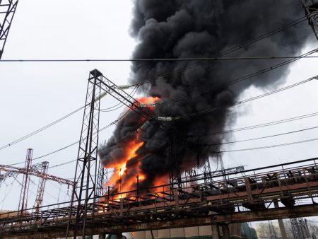 Russia continues to attack Ukraine's energy projects