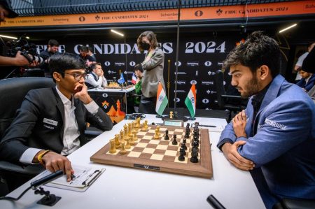 Vidit hits Nakamura, Pragyanand loses to Gukesh