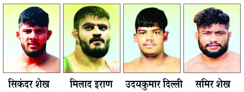 Grand wrestling ground at Savgaon on Sunday