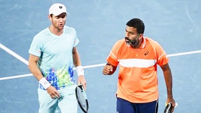 बोपण्णा-एब्डन, सुमित नागल यांचे आव्हान समाप्त Challenge of Bopanna-Ebdon, Sumit Nagal ends