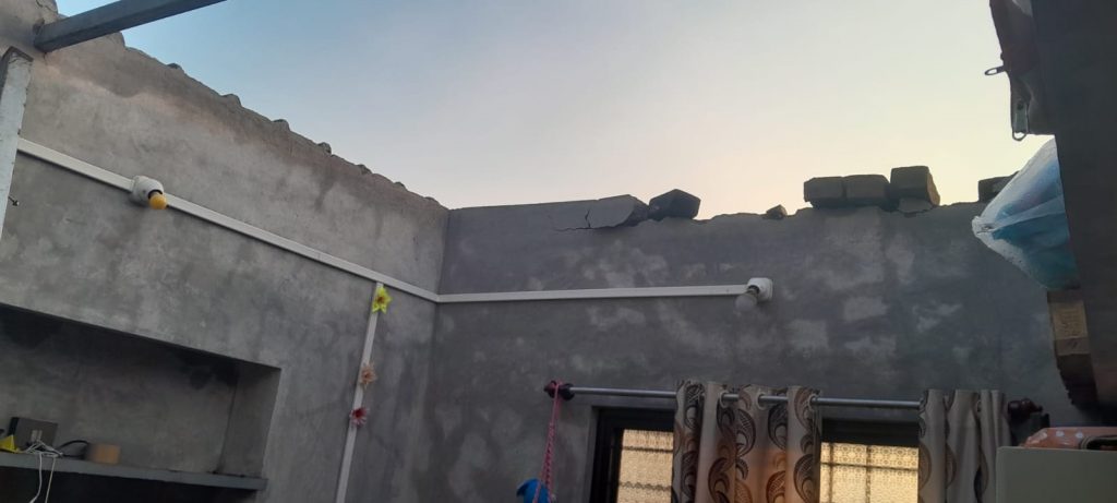 Thunderstorm in Yelloor area