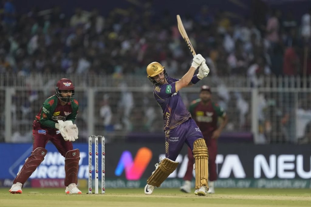 ईडन गार्डनवर केकेआरचे वर्चस्व KKR's dominance at Eden Gardens