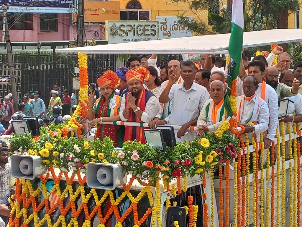 Mrinal Hebbalkar's candidature has been filed by Shaktiperesha