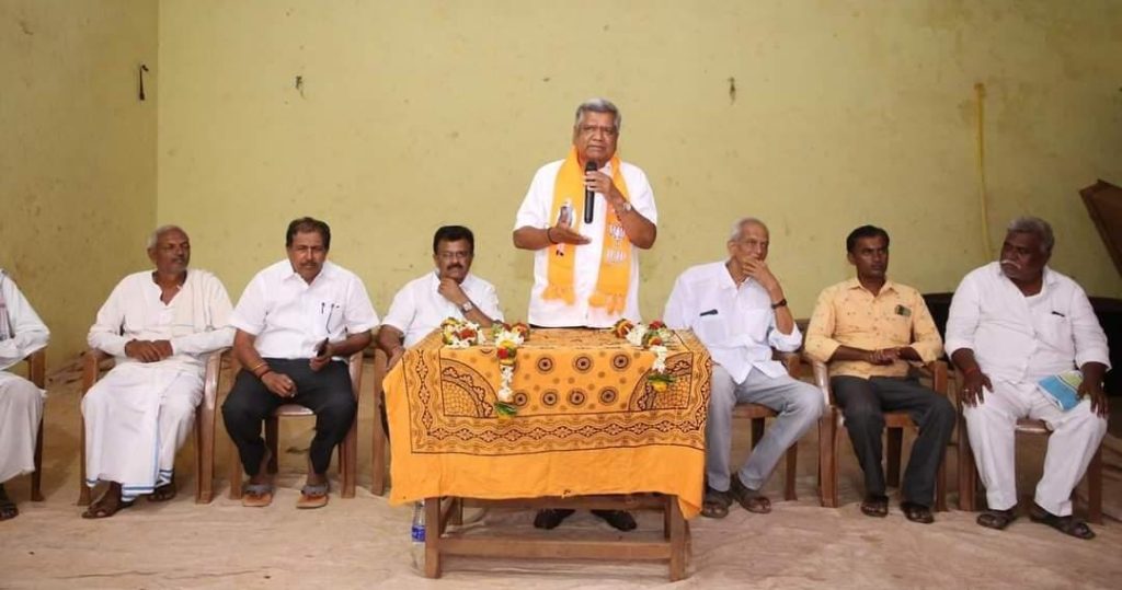 Jagdish Shettar campaigned strongly in Bailakhongal taluk