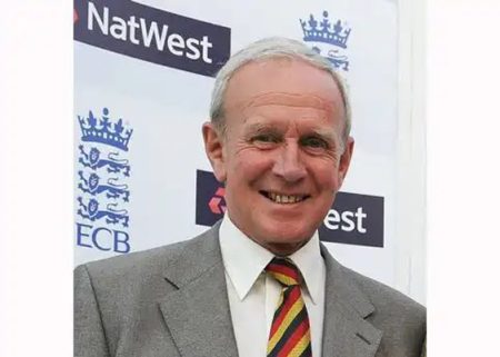 Former England cricketer Derek Underwood