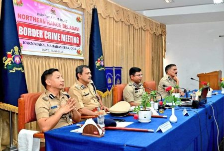 Coordination meeting of police officers of three states against crime