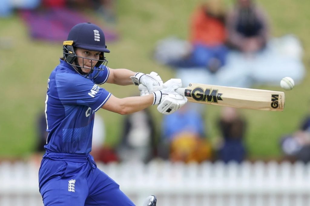 England women's team's winning opening