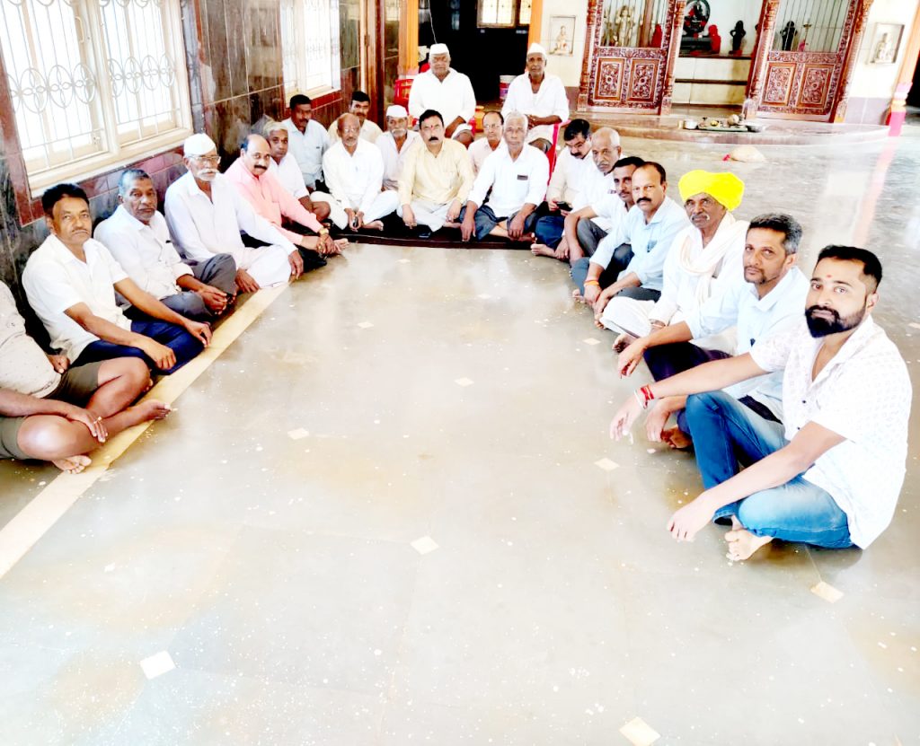 उचगाव महालक्ष्मी यात्रा 2025 साली घेण्याचा बैठकीत निर्णय It was decided in the meeting to undertake Uchgaon Mahalakshmi Yatra in the year 2025